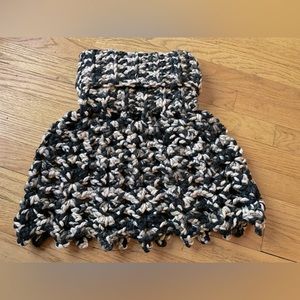 Knit Turtleneck Caplet - Handmade